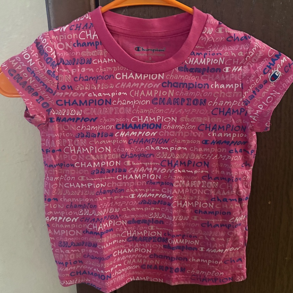 Champion Kids Multicolor Logo T-Shirt